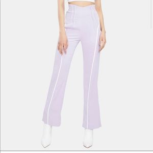 Dolls Kill Lavender Polly High Waist Pants